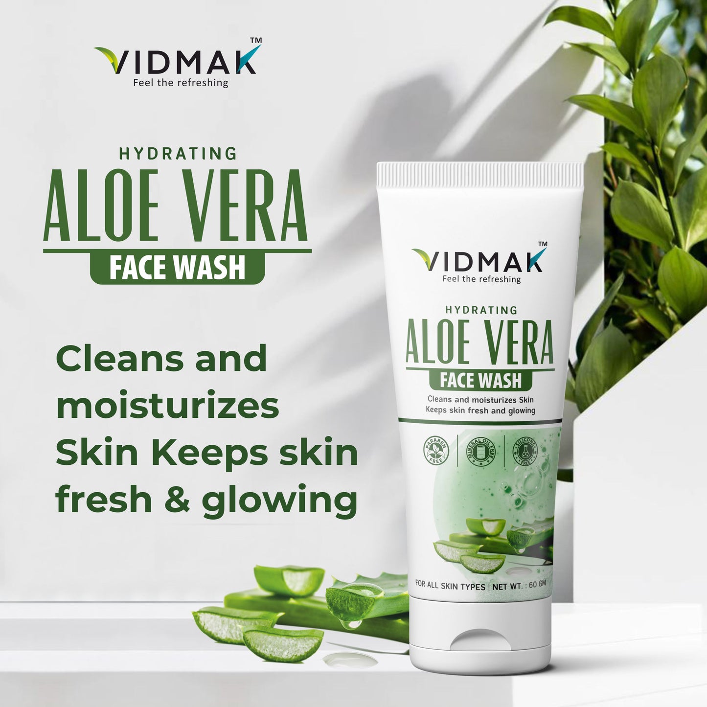 Aloevera Facewash 60 gm